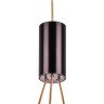 Люстра LIGHTSTAR SFERETTA 801039 LED 3х1,35W LM 3000K кофейный/мультиколор