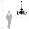 Люстра подвесная LIGHTSTAR Cigno Collo 751244