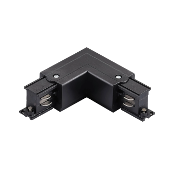 Соединение угловое LIGHTSTAR 504127-FRPS QUATTRO перекидное с подводом питания к треку 5040xx-(F)/(R) ЧЕРНЫЙ