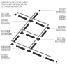 Трек четырехконтактный 3-фазный LIGHTSTAR 504025-R QUATTRO стыковочными пазами 2м, БЕЛЫЙ ТОВЫЙ